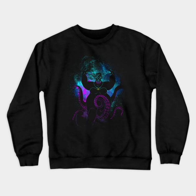 Sea Witch Art Crewneck Sweatshirt by Donnie